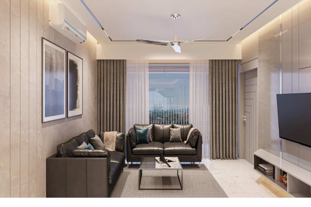 Guest-Friendly Living Room