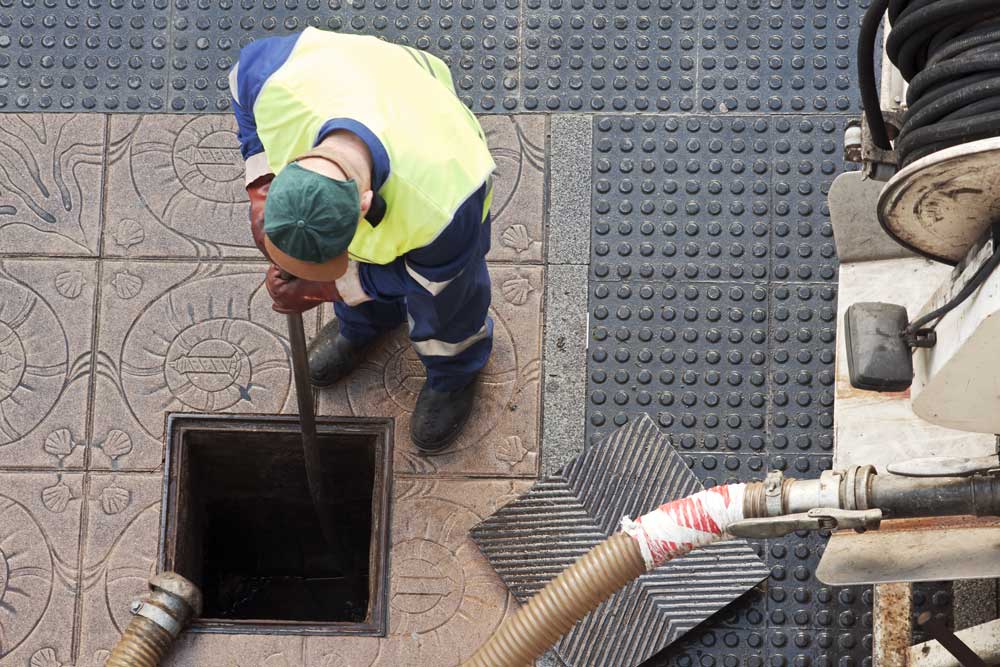 Blocked Sewer Drain